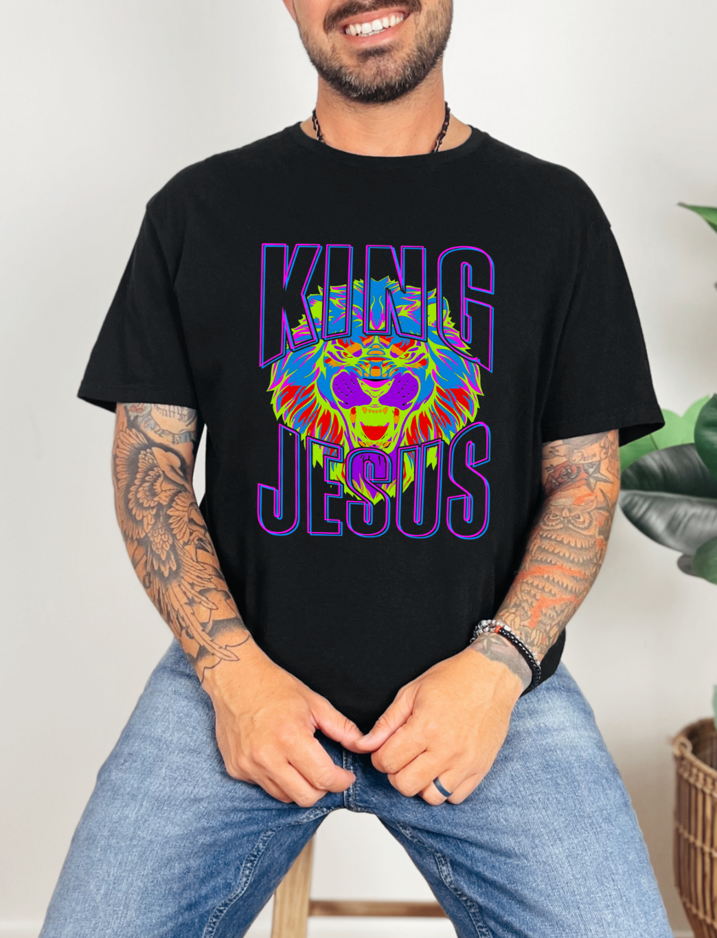 King Jesus Neon Shirt