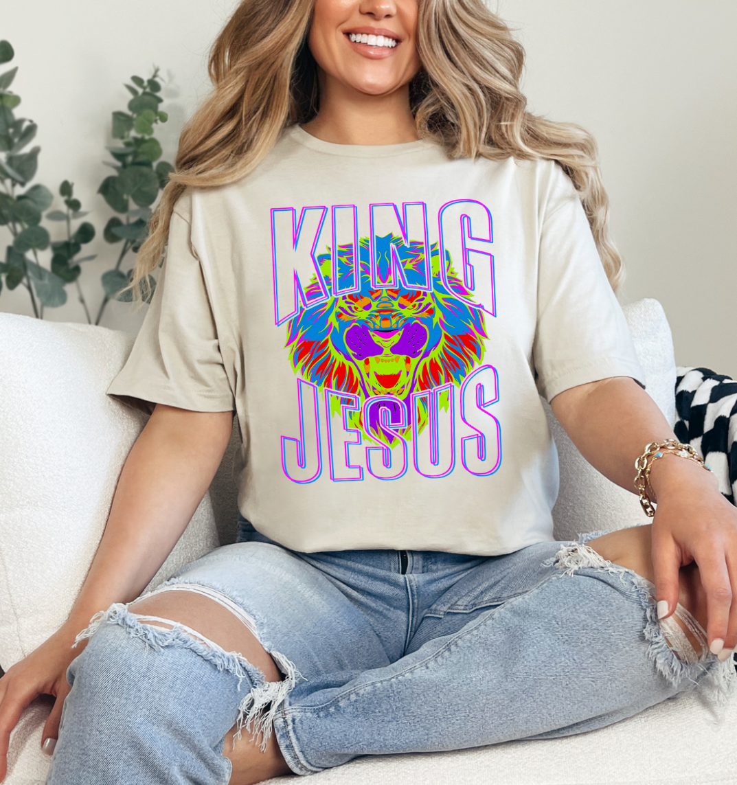 King Jesus Neon Shirt