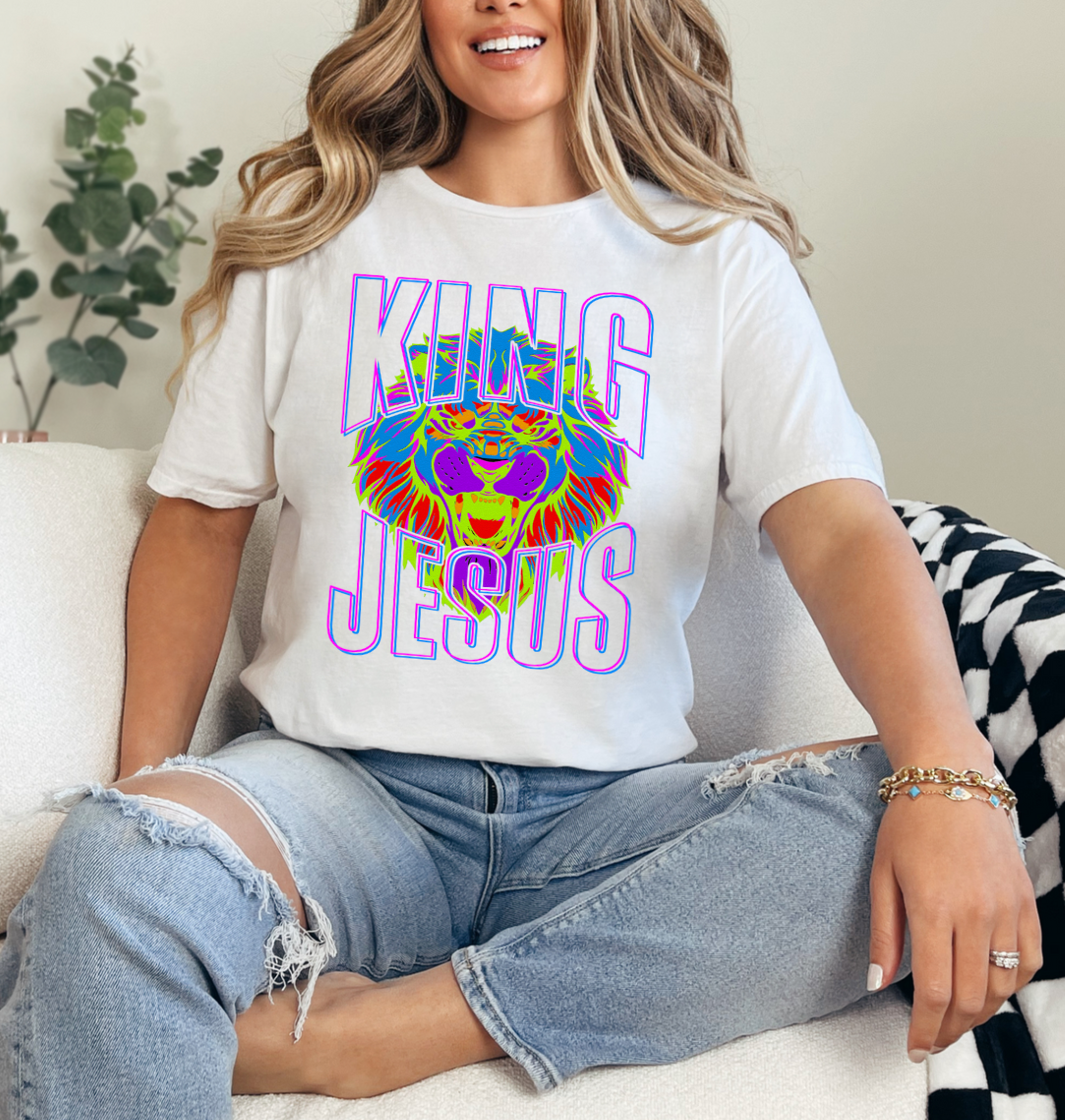 King Jesus Neon Shirt