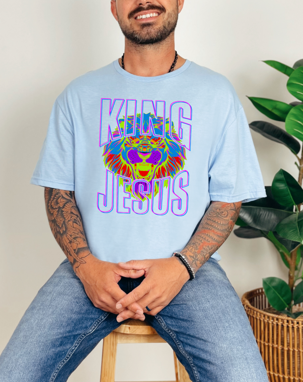 King Jesus Neon Shirt