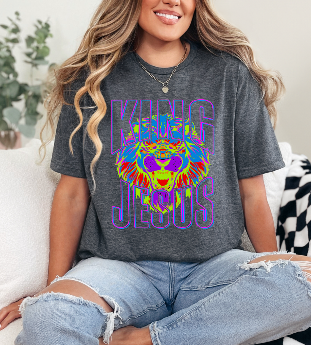 King Jesus Neon Shirt