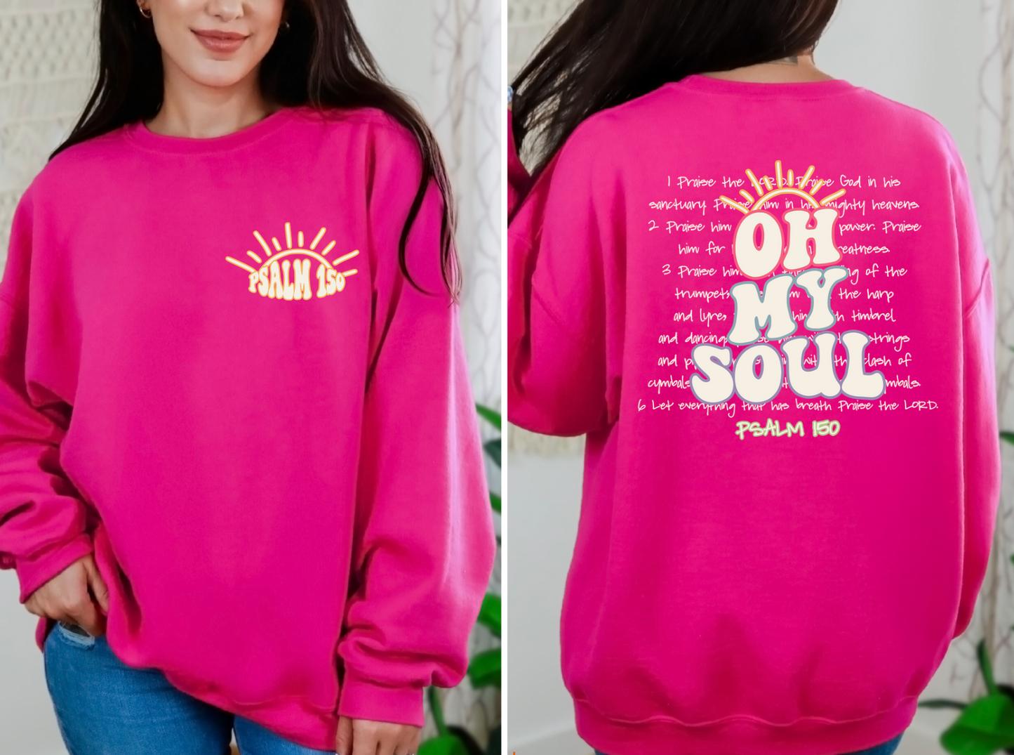 Oh My Soul Christian Sweatshirt