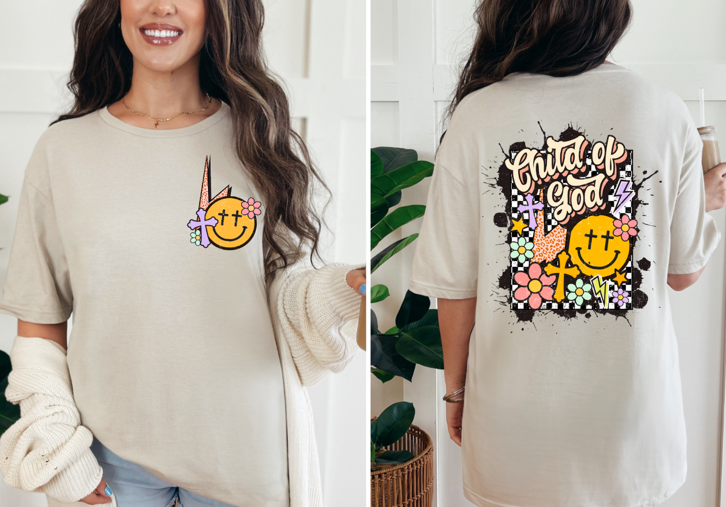 Child of God Retro T-Shirt