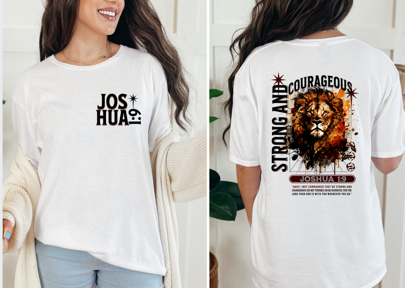 Strong and Courageous Shirt
