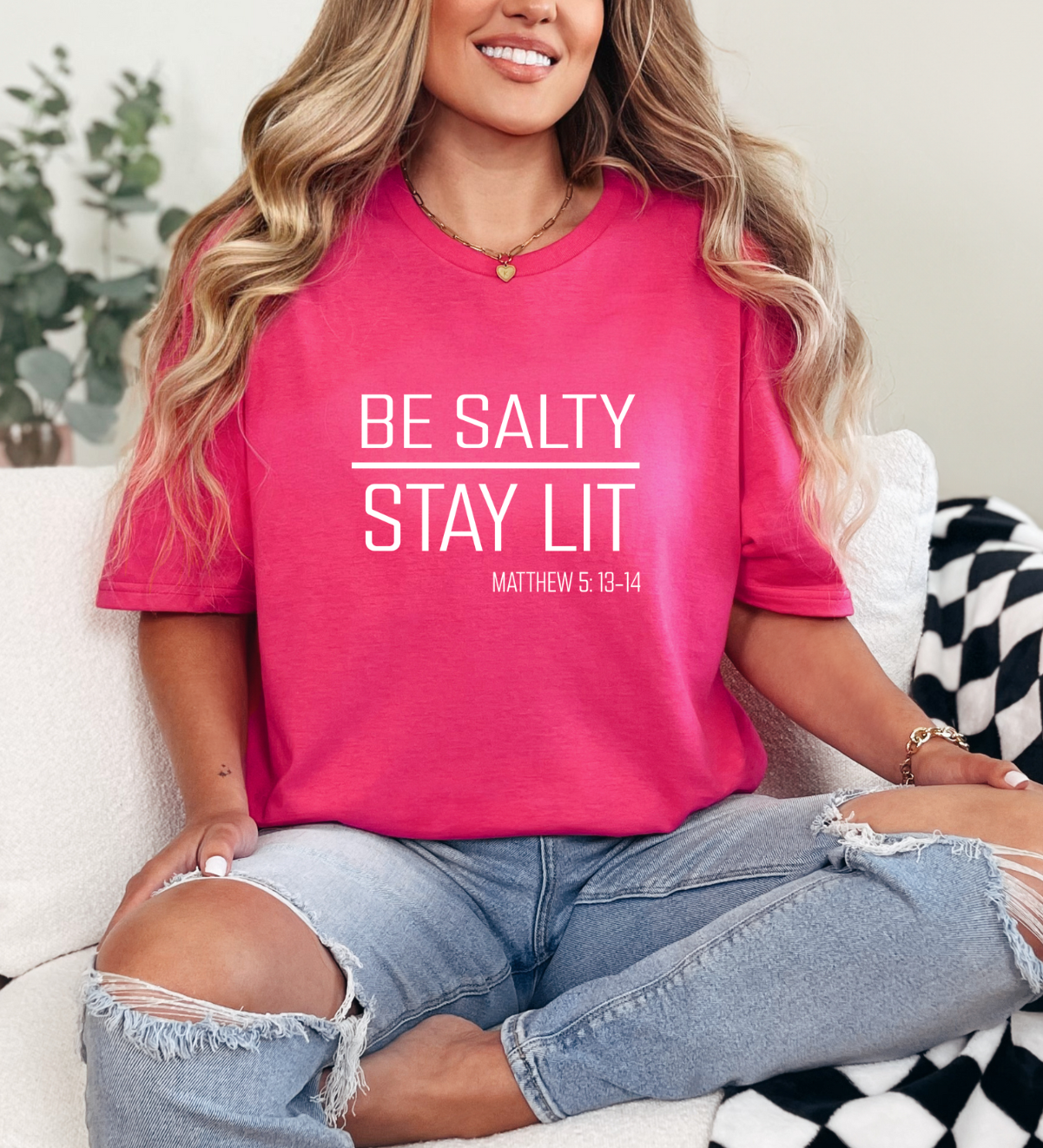 Be Salty Stay Lit Shirt